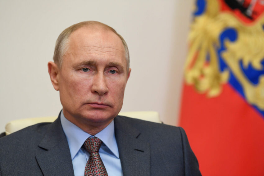 Moscow,,Russia,,September,2020,,Russian,President,Vladimir,Putin,In,Serious
