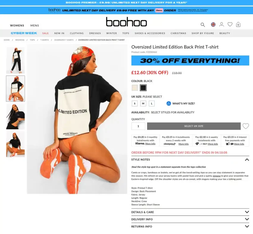 The model&rsquo;s partial nudity was not relevant to the product, said the ASA.