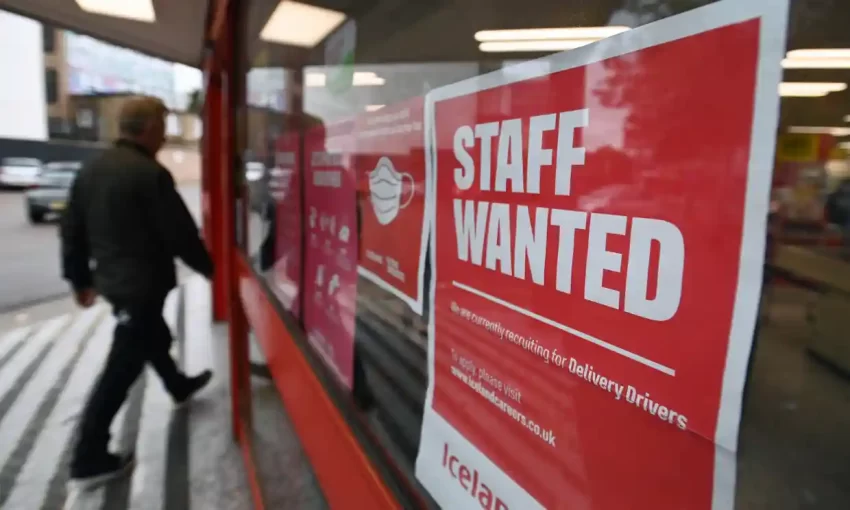 British employers are expecting to award pay rises of 3% in 2022, the highest in at least a decade, though well below the rate of inflation, as they try to recruit and retain workers, according to a new survey of businesses.