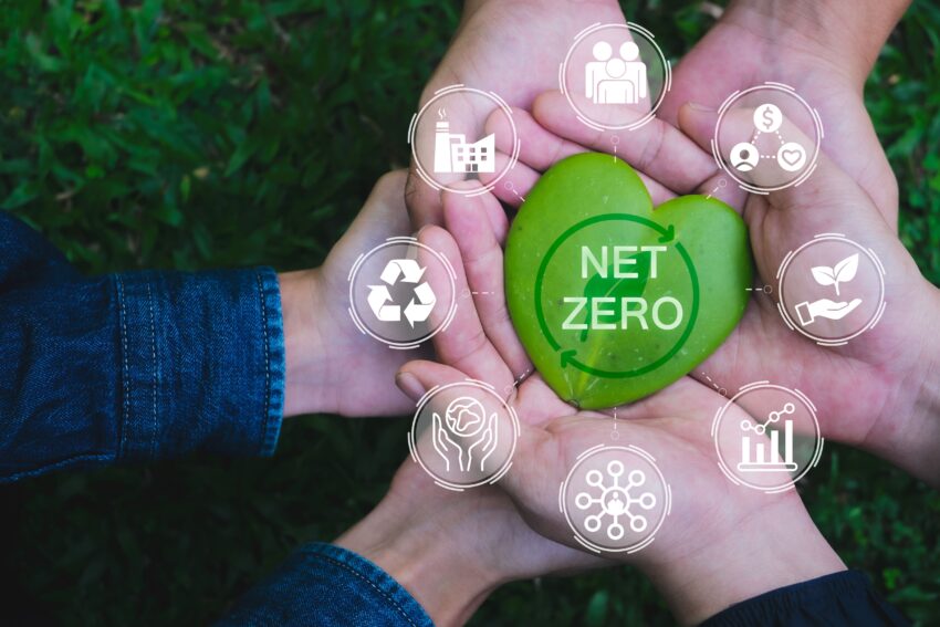 Net,Zero,And,Carbon,Neutral,Concept.,Hands,Adult,Teamwork,Harmony