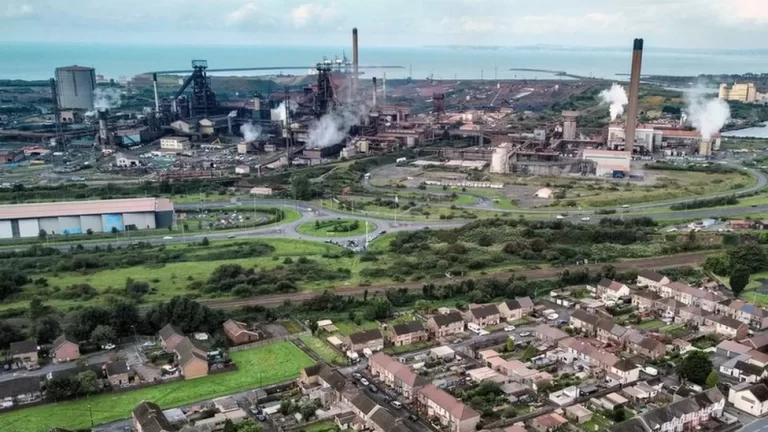 Port Talbot's steelworks will be given up to £500m by the UK government in a bid to keep the plant open and produce steel in a greener way.