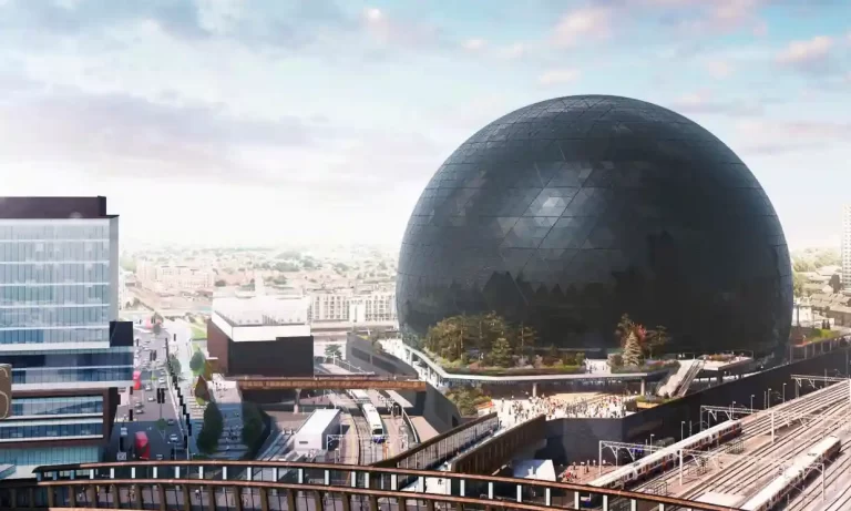 The American company behind a proposed huge Las Vegas-style Sphere entertainment venue in east London has withdrawn its plans.