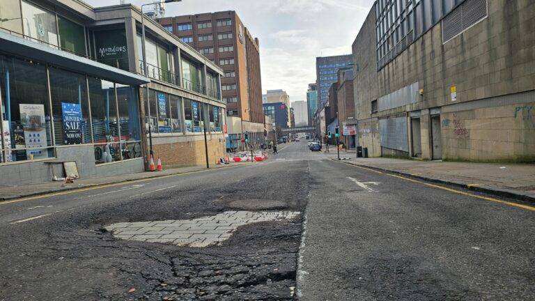 Potholes plaguing British roads exact a heavy toll on the economy, with the total cost surpassing £14 billion annually, according to recent findings.