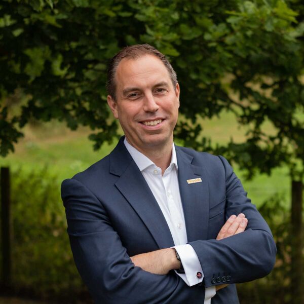 Headshot of Barry Leahey MBE, president of Playdale Playgrounds