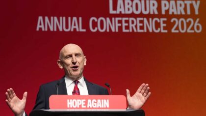 Jonathon Reynolds at the labour Party Conference
