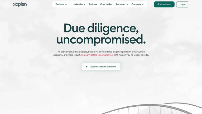 Spectrum Equity has led a $56m Xapien funding round, with the due diligence platform planning to expand in the US and relocate its chief executive there.