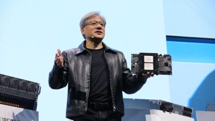 Nvidia’s Jensen Huang says AI needs no new laws or regulations