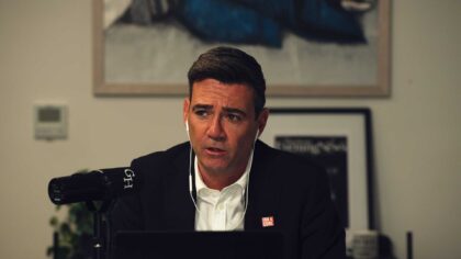 Andy Burnham interviewed on The Rest is Politics Leading