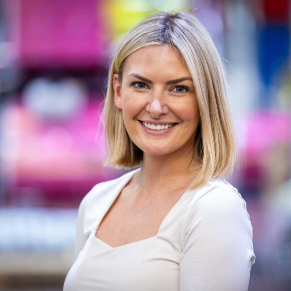 Headshot of Zoe Brimelow, brand director of Duo Packaging