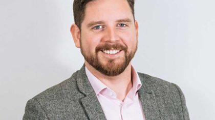 Headshot of Alex Postlethwaite, founder of Pebblio