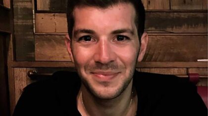 Headshot of David Dobrin, CEO and co-founder of OriginalVoices