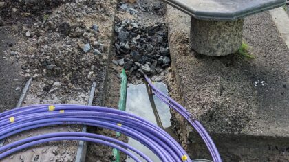 A broadband customer can switch providers, receive a new router and start paying a different company without changing the fibre cable entering their property.